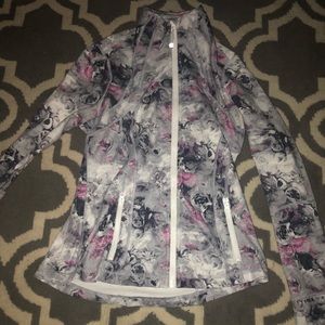 Floral lululemon jacket